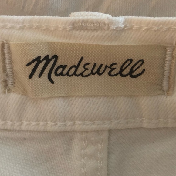 ✨✨HP✨✨MADEWELL NWOT The Perfect Straight Vintage Jean Tile White Denim 29 - Picture 6 of 7